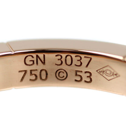 CARTIER カルティエ K18PG ピンクゴールド ラニエール リング・指輪 13号 53 5.9g レディース【中古】【美品】