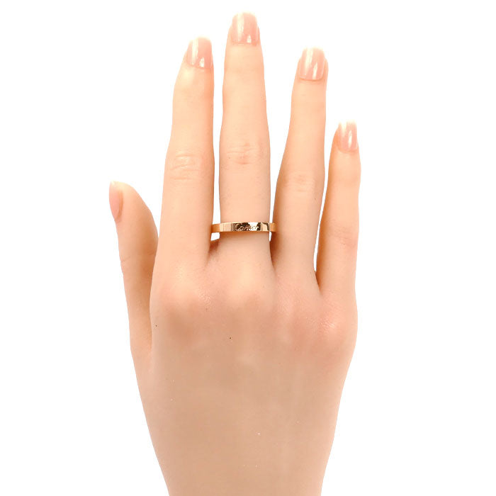 CARTIER カルティエ K18PG ピンクゴールド ラニエール リング・指輪 13号 53 5.9g レディース【中古】【美品】