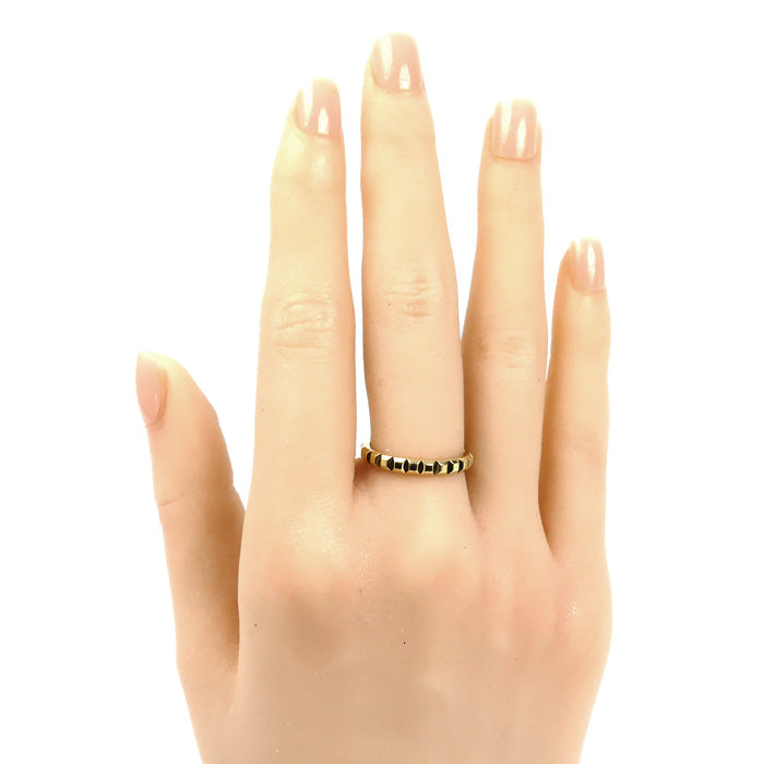 Boucheron ブシュロン K18YG イエローゴールド クルドパリ ミディアム リング・指輪 JAL00008 12号 52 3.5g レディース【中古】【美品】
