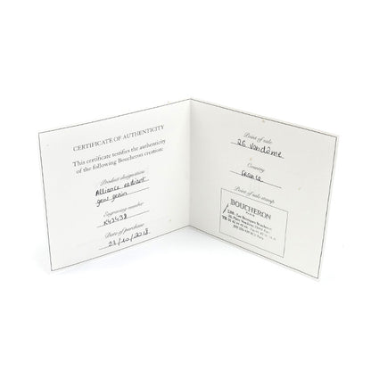 Boucheron ブシュロン K18YG/WG キャトル ラディアント リング ハーフ フルパヴェ リング・指輪 JAL00134 ダイヤモンド 8号 48 3.0g レディース【中古】【美品】