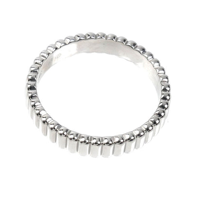 Boucheron ブシュロン K18WG ホワイトゴールド キャトル グログラン スモール リング・指輪 JAL01170 6号 46 2.8g レディース【中古】【美品】