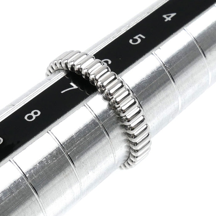 Boucheron ブシュロン K18WG ホワイトゴールド キャトル グログラン スモール リング・指輪 JAL01170 6号 46 2.8g レディース【中古】【美品】