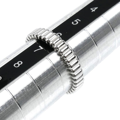 Boucheron ブシュロン K18WG ホワイトゴールド キャトル グログラン スモール リング・指輪 JAL01170 6号 46 2.8g レディース【中古】【美品】