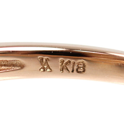 Vendome Aoyama ヴァンドーム青山 K18PG ピンクゴールド ローズクォーツ リング・指輪 AGAR970509RQ ローズクォーツ ダイヤモンド 11号 2.9g レディース【中古】【美品】