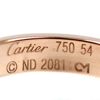 CARTIER カルティエ K18PG ピンクゴールド ミニラブ 1Pダイヤ リング・指輪 B4050754 ダイヤモンド 13.5号 54 4.5g レディース【中古】【美品】