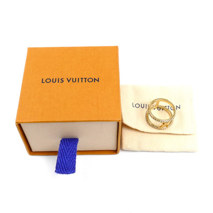 LOUIS VUITTON ルイ・ヴィトン GP ラインストーン リング･LV アイコニック ストラス リング・指輪 M1463L TE4215 15号 レディース【中古】