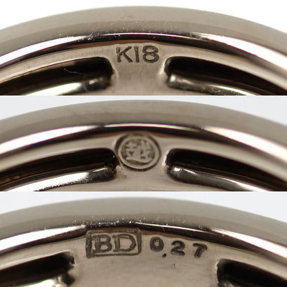 KASHIKEY カシケイ K18BG カノン リング・指輪 ダイヤモンド0.27ct 8号 4.1g レディース【中古】【美品】