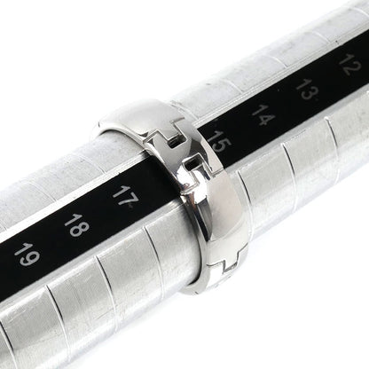 HERMES エルメス K18WG ホワイトゴールド ヘラクレス リング・指輪 16号 56 8.2g メンズ【中古】【美品】