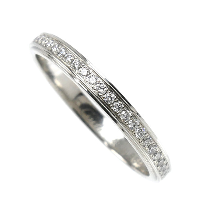CARTIER カルティエ Pt950プラチナ ダムール ウェディング フル ダイヤ リング・指輪 B4093646 ダイヤモンド 6号 46 1.9g レディース【中古】【美品】