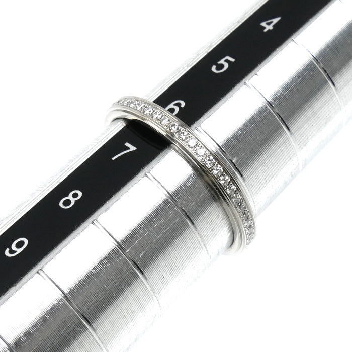 CARTIER カルティエ Pt950プラチナ ダムール ウェディング フル ダイヤ リング・指輪 B4093646 ダイヤモンド 6号 46 1.9g レディース【中古】【美品】