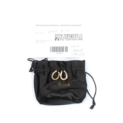 Pomellato ポメラート K18PG ピンクゴールド イコニカ クリップ イヤリング POB7121-O7000-00000 14.1g レディース【中古】【美品】
