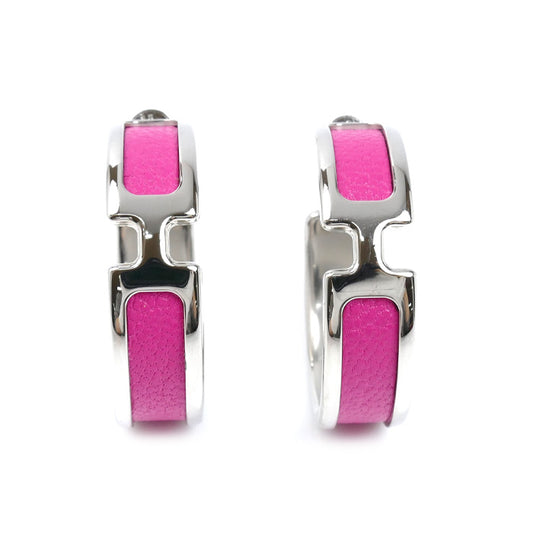 HERMES エルメス GP レザー オランプ ピアス レディース【中古】【美品】