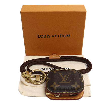 LOUIS VUITTON ルイ・ヴィトン キーホルダー＆バッグチャーム･LV チューン キーホルダー ブラウン M03294 PT3235 イヤホンケース チャーム ユニセックス【中古】【極美品】