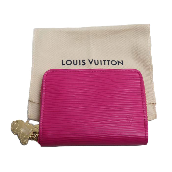 LOUIS VUITTON ルイ・ヴィトン LV×TM ジッピーコインパース コインケース ピンク マルチ M14144 IC レディース【未使用】【買取品】