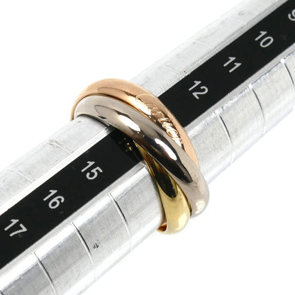 CARTIER カルティエ k18YG/PG/WG トリニティ クラシック リング・指輪 B4234254 13.5号 54 8.2g レディース【中古】【美品】