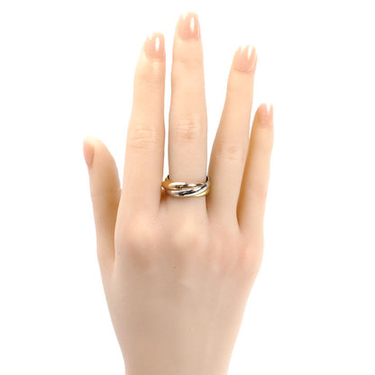 CARTIER カルティエ k18YG/PG/WG トリニティ クラシック リング・指輪 B4234254 13.5号 54 8.2g レディース【中古】【美品】
