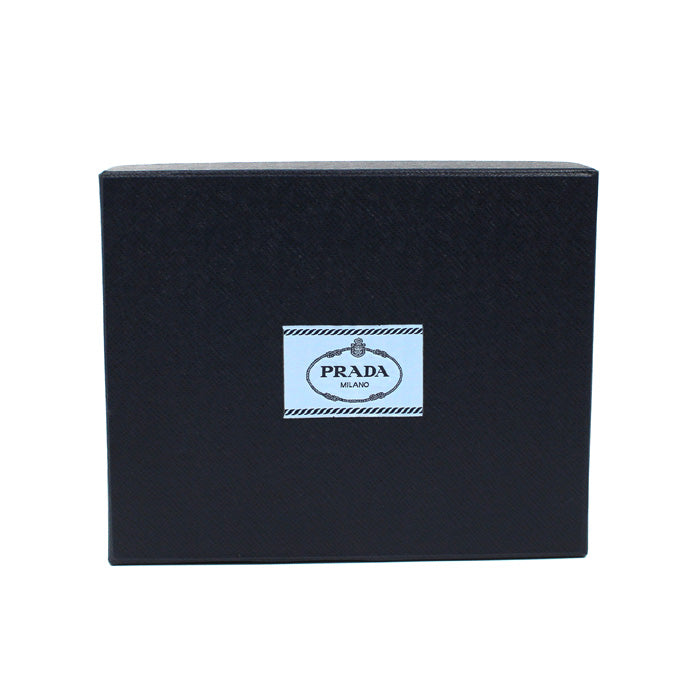 PRADA プラダ サフィアーノ レザー ショルダーバッグ ブラック 2VH170_9Z2_F0002 ユニセックス【中古】【美品】
