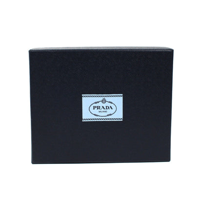PRADA プラダ サフィアーノ レザー ショルダーバッグ ブラック 2VH170_9Z2_F0002 ユニセックス【中古】【美品】