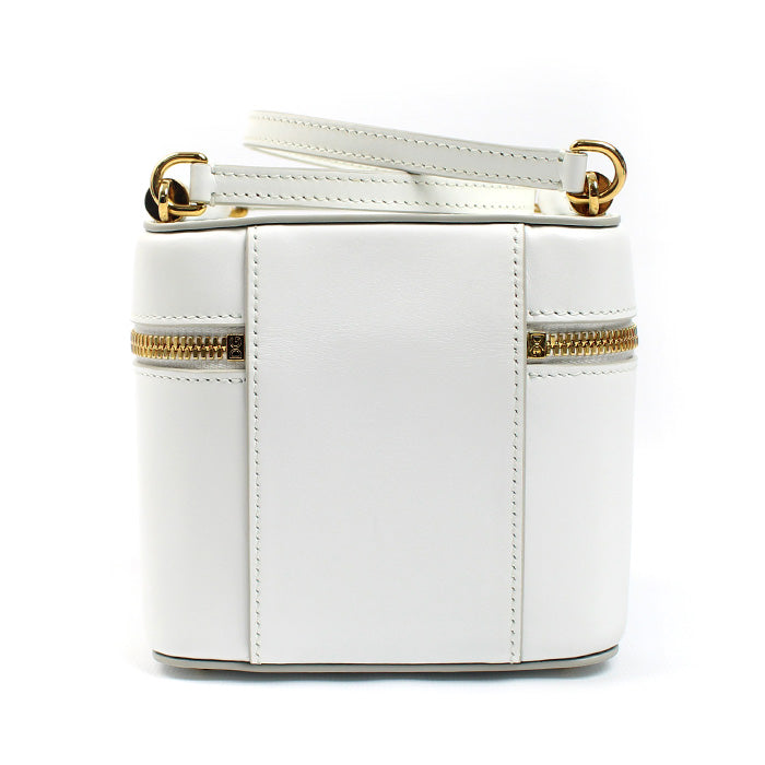 DOLCE&GABBANA ドルチェアンドガッバーナ シシリー バニティ 2Wayショルダーバッグ ホワイト BB7715B732180002 レディース【中古】【美品】