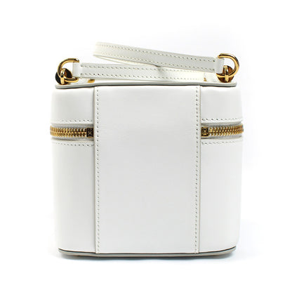 DOLCE&GABBANA ドルチェアンドガッバーナ シシリー バニティ 2Wayショルダーバッグ ホワイト BB7715B732180002 レディース【中古】【美品】