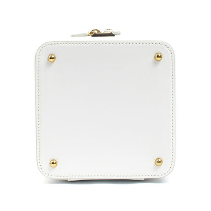 DOLCE&GABBANA ドルチェアンドガッバーナ シシリー バニティ 2Wayショルダーバッグ ホワイト BB7715B732180002 レディース【中古】【美品】