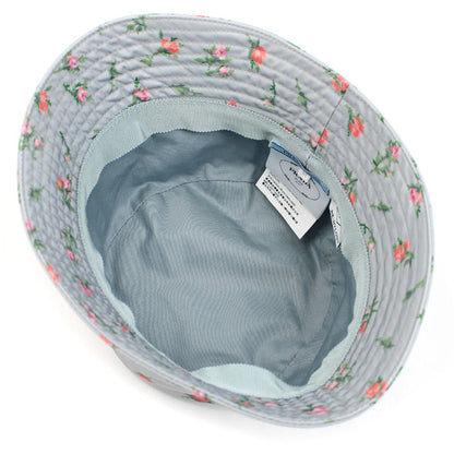 PRADA プラダ Re-Nylon テスート ローズ ぺルラ ハット ブルーグレー 1HC137 2C6E F0164 M レディース【中古】【美品】