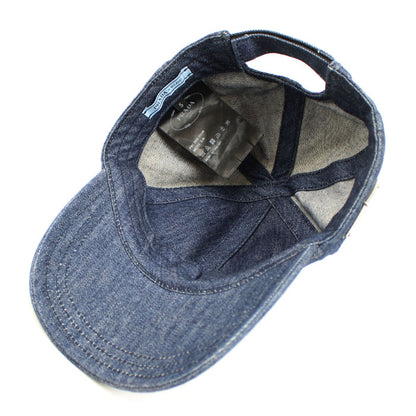 PRADA プラダ トライアングルロゴ デニム キャップ ブルー 1HC274_AJ6_F0008 S レディース【中古】