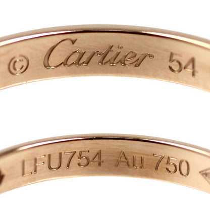 CARTIER カルティエ K18PG ピンクゴールド 1895 ウェディング 1P ダイヤ リング・指輪 B4088254 ダイヤモンド 13.5号 54 2.4g レディース【中古】【美品】