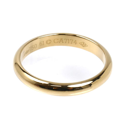 CARTIER カルティエ K18YG イエローゴールド 1895ウェディング リング・指輪 20.5号 61 4.9g メンズ【中古】【美品】
