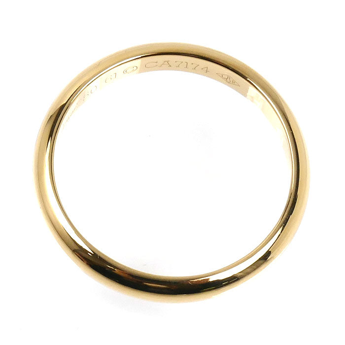 CARTIER カルティエ K18YG イエローゴールド 1895ウェディング リング・指輪 20.5号 61 4.9g メンズ【中古】【美品】