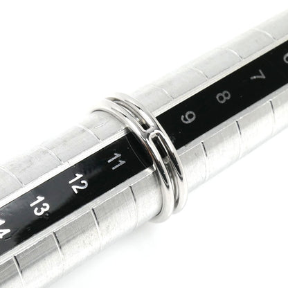 HERMES エルメス K18WG ホワイトゴールド アリアンヌ リング・指輪 H119834B 10号 50 3.0g レディース【中古】【美品】