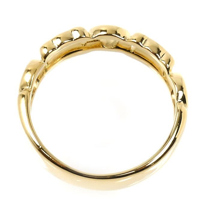 CELINE セリーヌ K18YG イエローゴールド リング・指輪 ルビー0.01ct 13号 5.6g レディース【中古】【美品】