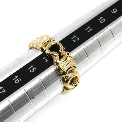 CELINE セリーヌ K18YG イエローゴールド リング・指輪 ルビー0.01ct 13号 5.6g レディース【中古】【美品】