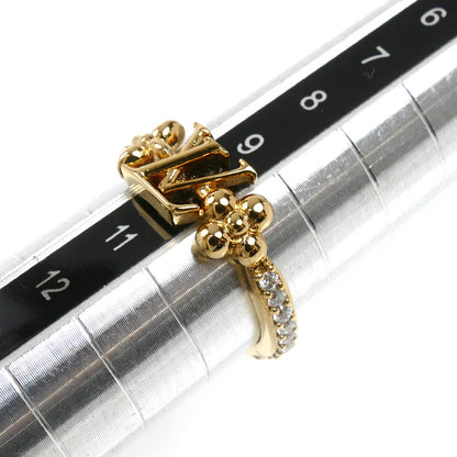 LOUIS VUITTON ルイ・ヴィトン GP LVアイコニック リング・指輪 M1461S TE5204 10号 レディース【中古】【美品】