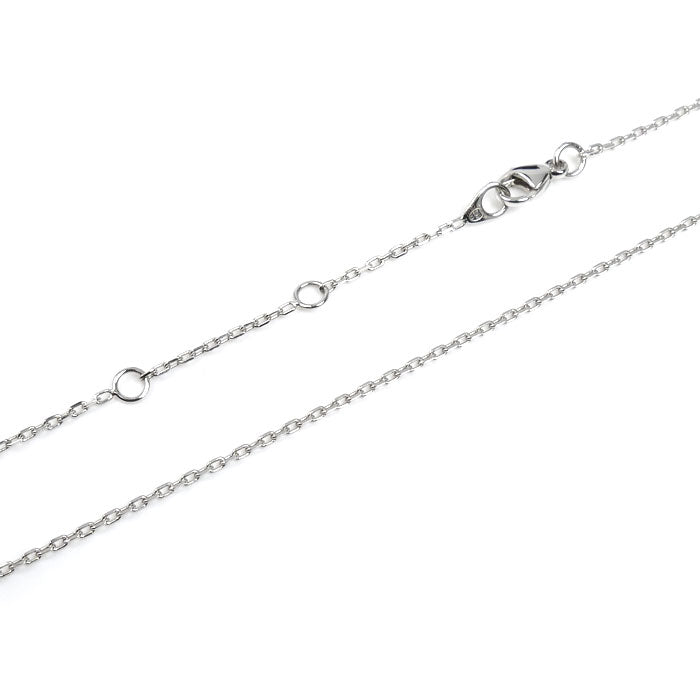 Chaumet ショーメ K18WG ホワイトゴールド ジュ ドゥ リアン ネックレス ダイヤモンド 4.6g 37/39/42cm レディース【中古】【美品】