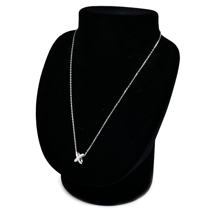 Chaumet ショーメ K18WG ホワイトゴールド ジュ ドゥ リアン ネックレス ダイヤモンド 4.6g 37/39/42cm レディース【中古】【美品】