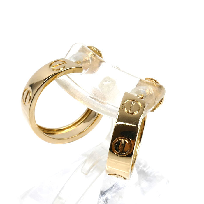 CARTIER カルティエ K18YG イエローゴールド ラブ ピアス 8.5g レディース【中古】【美品】