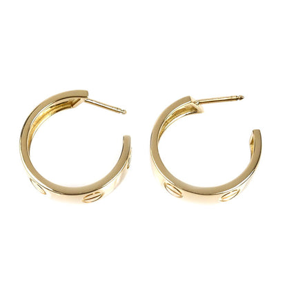 CARTIER カルティエ K18YG イエローゴールド ラブ ピアス 8.5g レディース【中古】【美品】