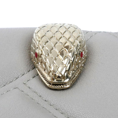 BVLGARI ブルガリ セルペンティ ショルダーバッグ グレー 291812 スマホケース レディース【中古】【美品】
