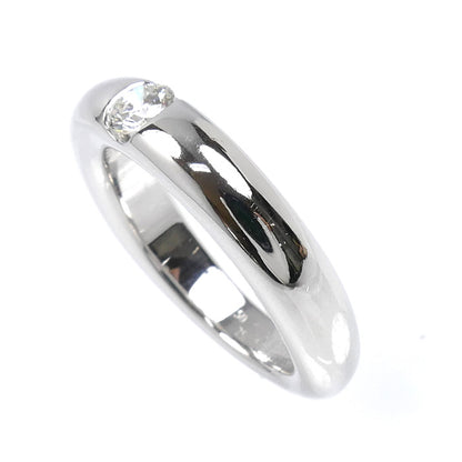CARTIER カルティエ K18WG ホワイトゴールド エリプス リング・指輪 B4027350 ダイヤモンド0.25ct 10号 50 9.7g レディース【中古】【美品】