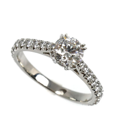 HARRY WINSTON ハリーウィンストン Pt950プラチナ ブリリアント ラブ リング・指輪 RGDPRD005BRL ダイヤモンド0.58ct 9号 3.5g レディース【中古】【美品】
