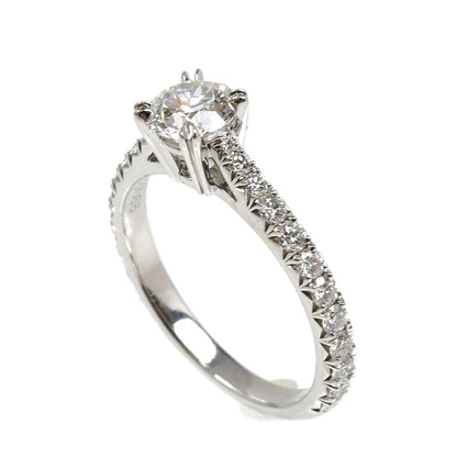 HARRY WINSTON ハリーウィンストン Pt950プラチナ ブリリアント ラブ リング・指輪 RGDPRD005BRL ダイヤモンド0.58ct 9号 3.5g レディース【中古】【美品】
