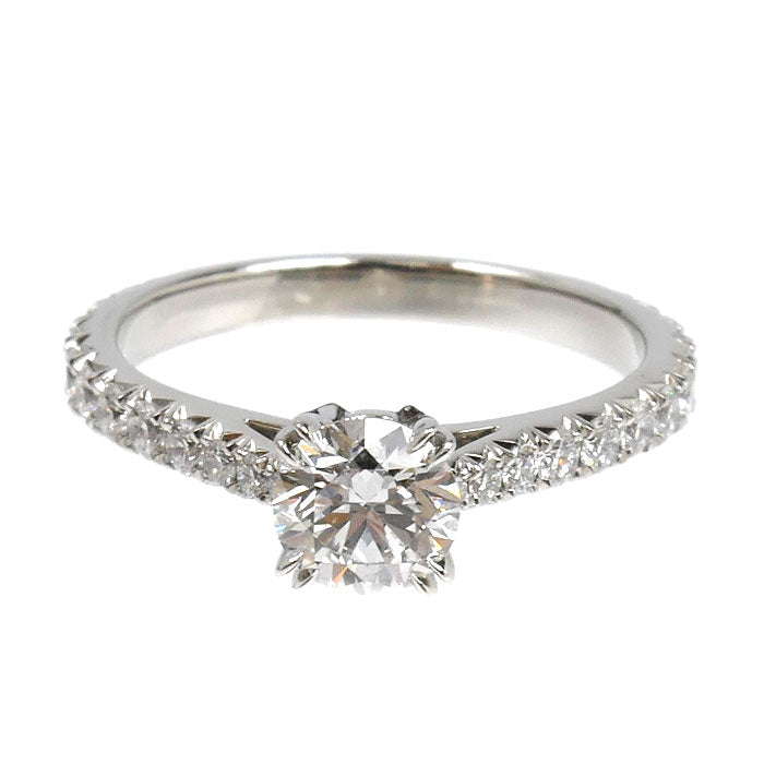 HARRY WINSTON ハリーウィンストン Pt950プラチナ ブリリアント ラブ リング・指輪 RGDPRD005BRL ダイヤモンド0.58ct 9号 3.5g レディース【中古】【美品】