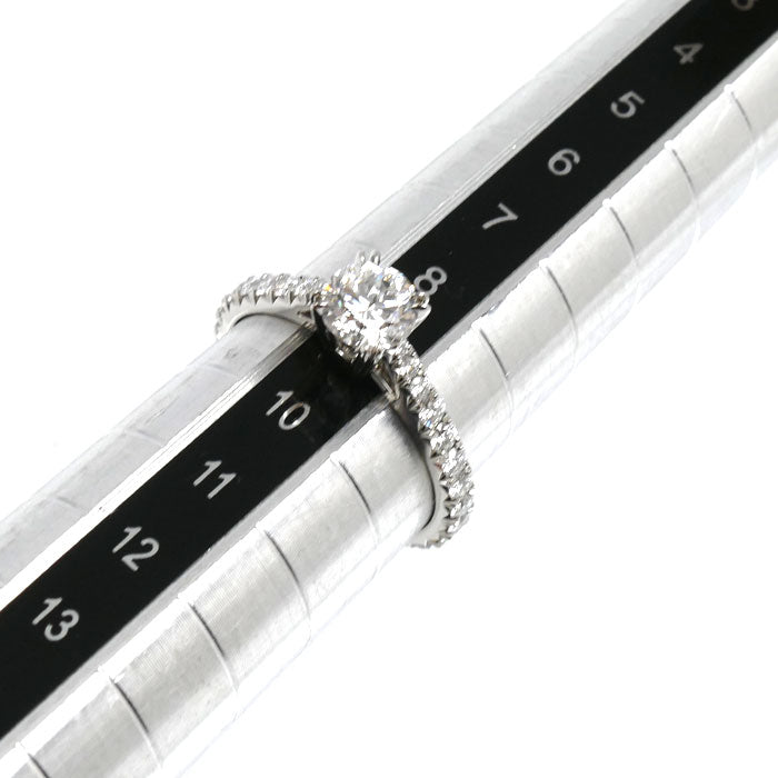 HARRY WINSTON ハリーウィンストン Pt950プラチナ ブリリアント ラブ リング・指輪 RGDPRD005BRL ダイヤモンド0.58ct 9号 3.5g レディース【中古】【美品】