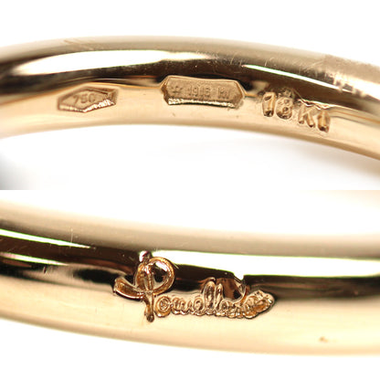 Pomellato ポメラート K18PG ピンクゴールド K18WG ホワイトゴールド ヌード クラシック リング・指輪 アクアマリン 11号 7.4g スモーキー レディース【中古】【美品】