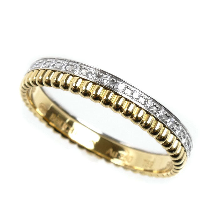 Boucheron ブシュロン K18YG/WG キャトル ラディアント ダイヤ リング・指輪 JAL00134 ダイヤモンド 18.5号 59 3.6g ユニセックス【中古】【美品】