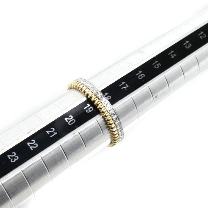 Boucheron ブシュロン K18YG/WG キャトル ラディアント ダイヤ リング・指輪 JAL00134 ダイヤモンド 18.5号 59 3.6g ユニセックス【中古】【美品】
