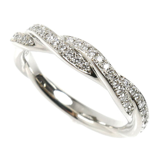 LAZARE ラザール Pt950プラチナ IVY アイヴィ PR42 リング・指輪 ダイヤモンド0.21ct 11.5号 6.5g レディース【中古】【美品】