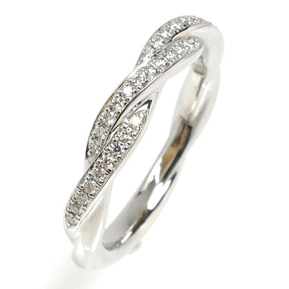 LAZARE ラザール Pt950プラチナ IVY アイヴィ PR42 リング・指輪 ダイヤモンド0.21ct 11.5号 6.5g レディース【中古】【美品】