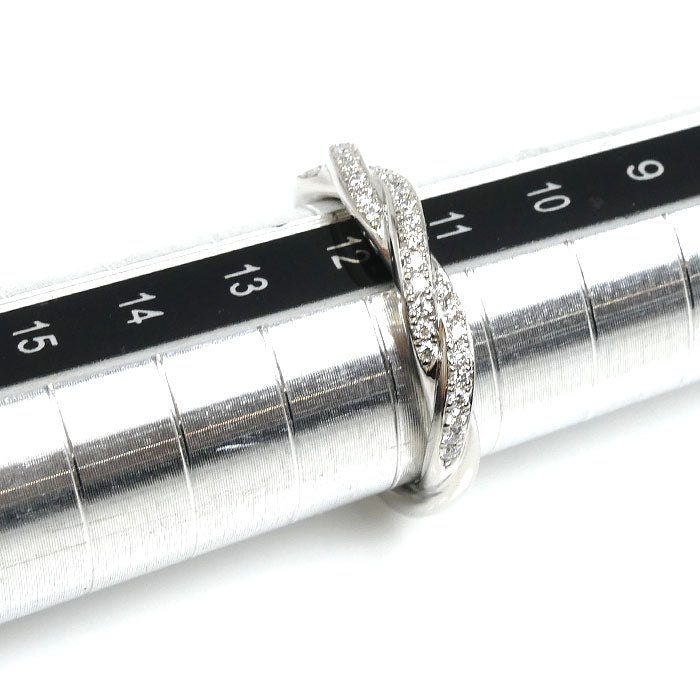 LAZARE ラザール Pt950プラチナ IVY アイヴィ PR42 リング・指輪 ダイヤモンド0.21ct 11.5号 6.5g レディース【中古】【美品】